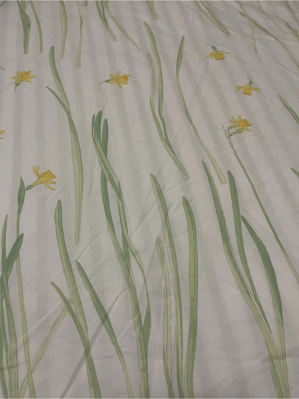 YVES DELORME  QUEEN DUVET AND EURO SHAMS JONQUILLE GREEN 💛💚
